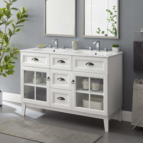 Modway Furniture Modern Isle 48" Double Bathroom Vanity Cabinet - EEI-5428