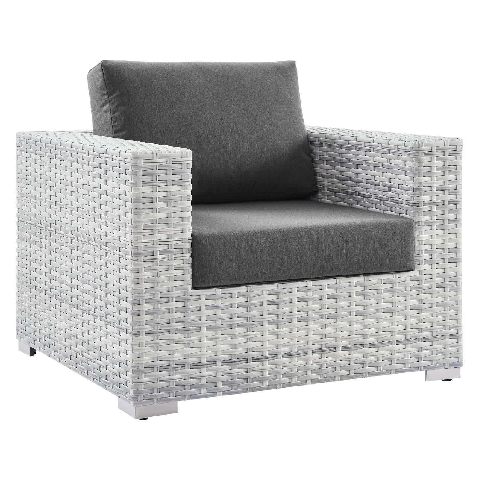 Modway Furniture Modern Convene 3-Piece Outdoor Patio Set - EEI-5444
