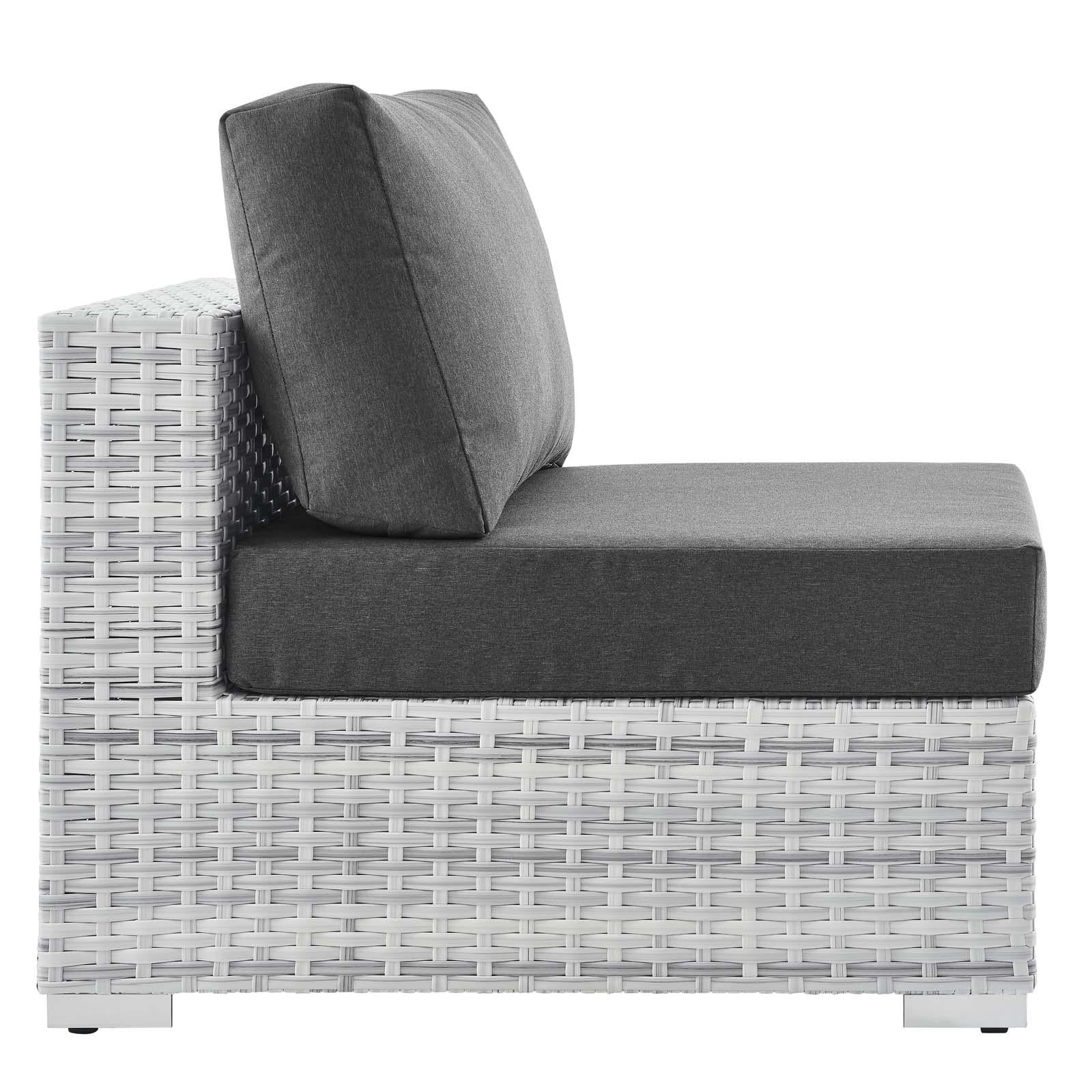 Modway Furniture Modern Convene 5-Piece Outdoor Patio Sectional Set - EEI-5448