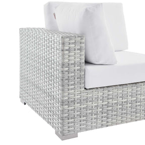 Modway Furniture Modern Convene 6-Piece Outdoor Patio Sectional Set - EEI-5450