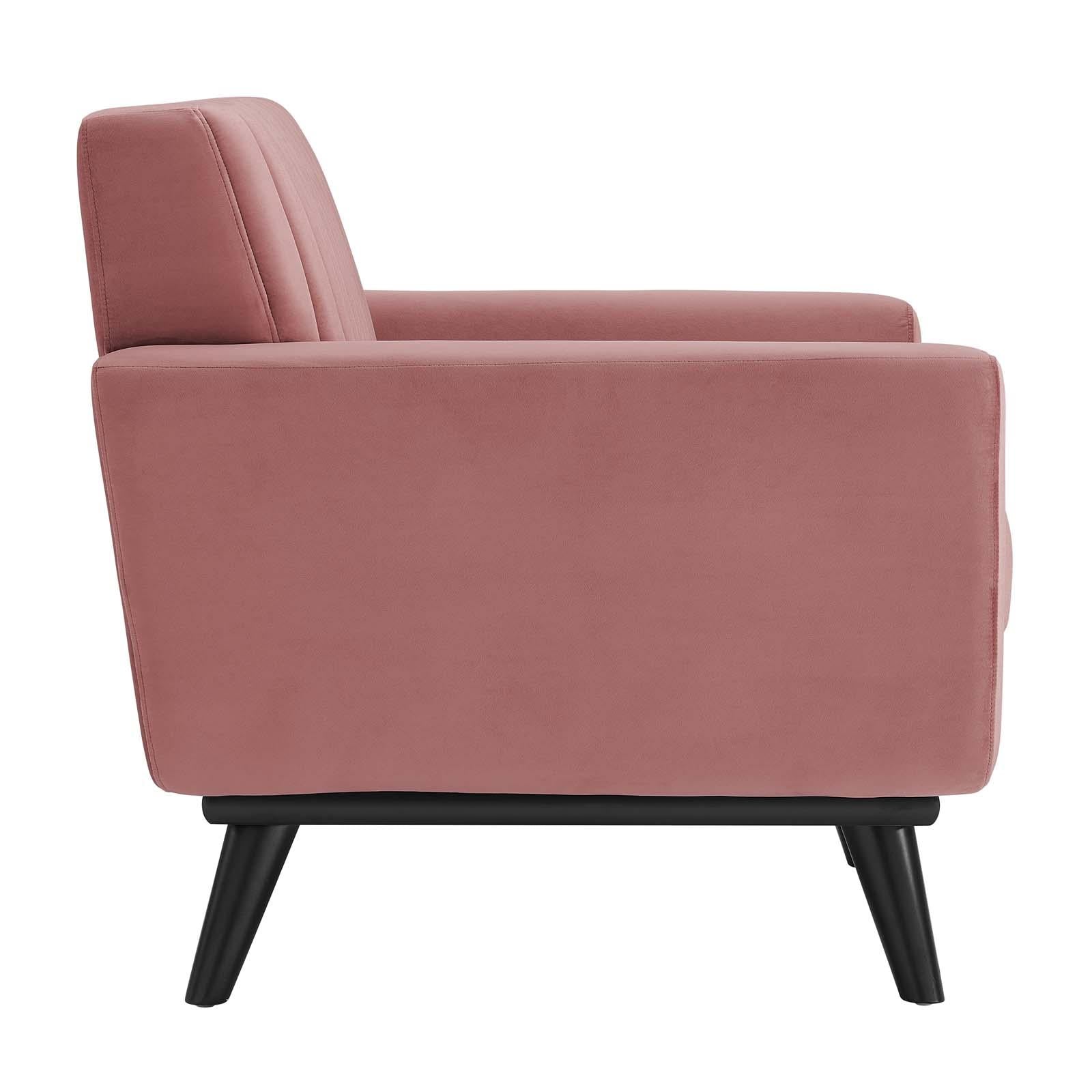 Modway Furniture Modern Engage Channel Tufted Performance Velvet Armchair - EEI-5457