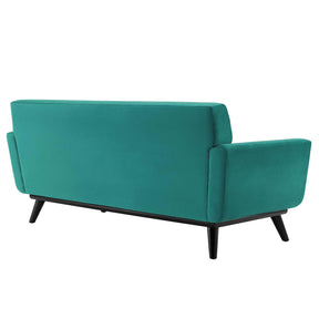 Modway Furniture Modern Engage Channel Tufted Performance Velvet Loveseat - EEI-5458