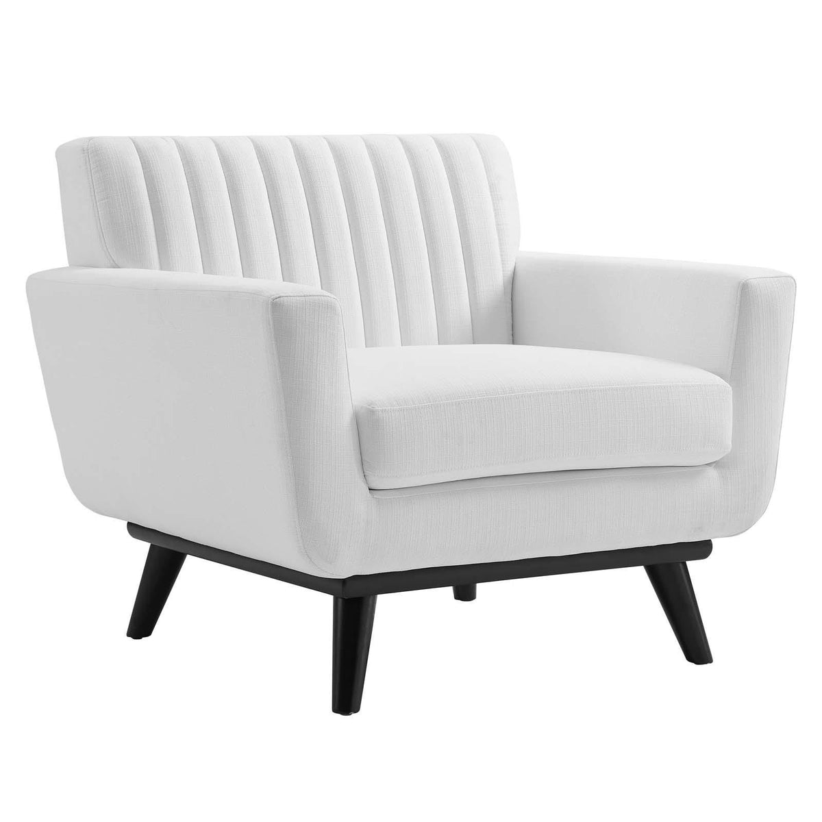 Modway Furniture Modern Engage Channel Tufted Fabric Armchair - EEI-5460