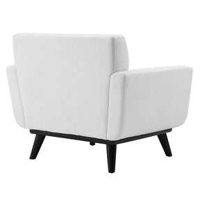 Modway Furniture Modern Engage Channel Tufted Fabric Armchair - EEI-5460