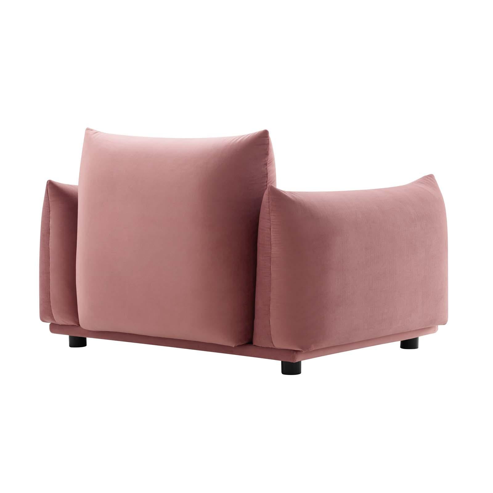 Modway Furniture Modern Copious Performance Velvet Armchair - EEI-5472