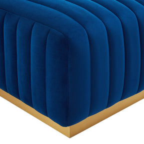 Modway Furniture Modern Conjure Channel Tufted Performance Velvet Ottoman - EEI-5507