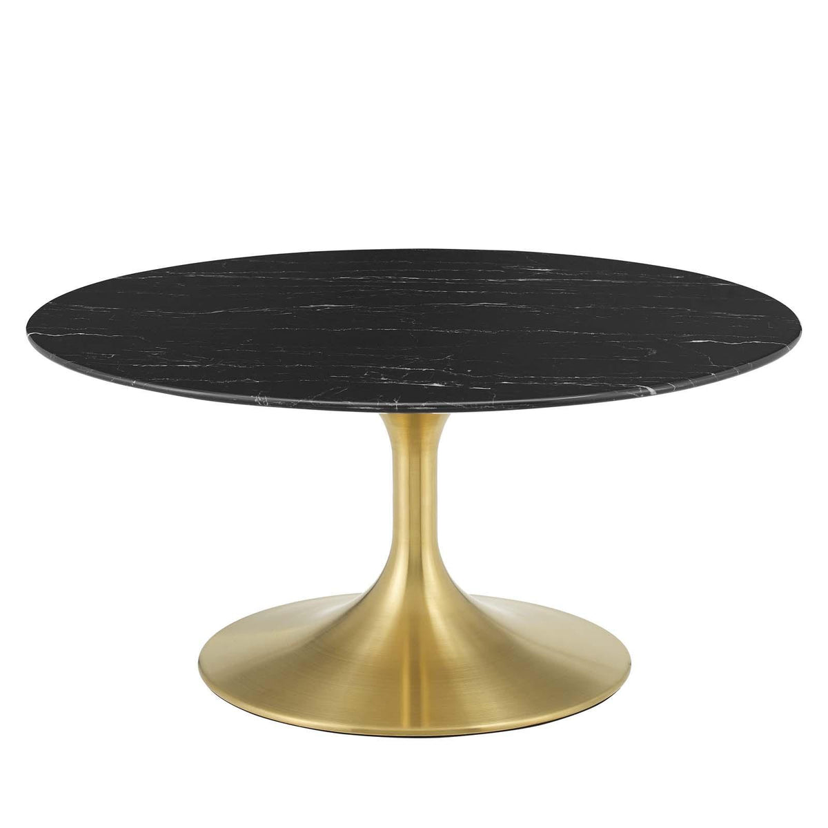 Modway Furniture Modern Lippa 36" Artificial Marble Coffee Table - EEI-5521