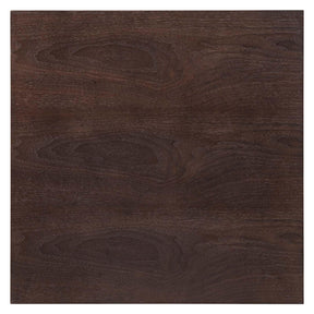Modway Furniture Modern Lippa 28" Square Wood Bar Table - EEI-5531