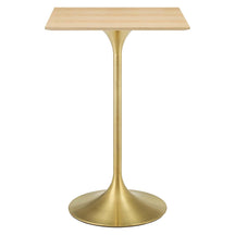 Modway Furniture Modern Lippa 28" Square Wood Bar Table - EEI-5532