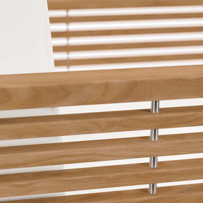Modway Furniture Modern Carlsbad Teak Wood Outdoor Patio Armchair - EEI-5606