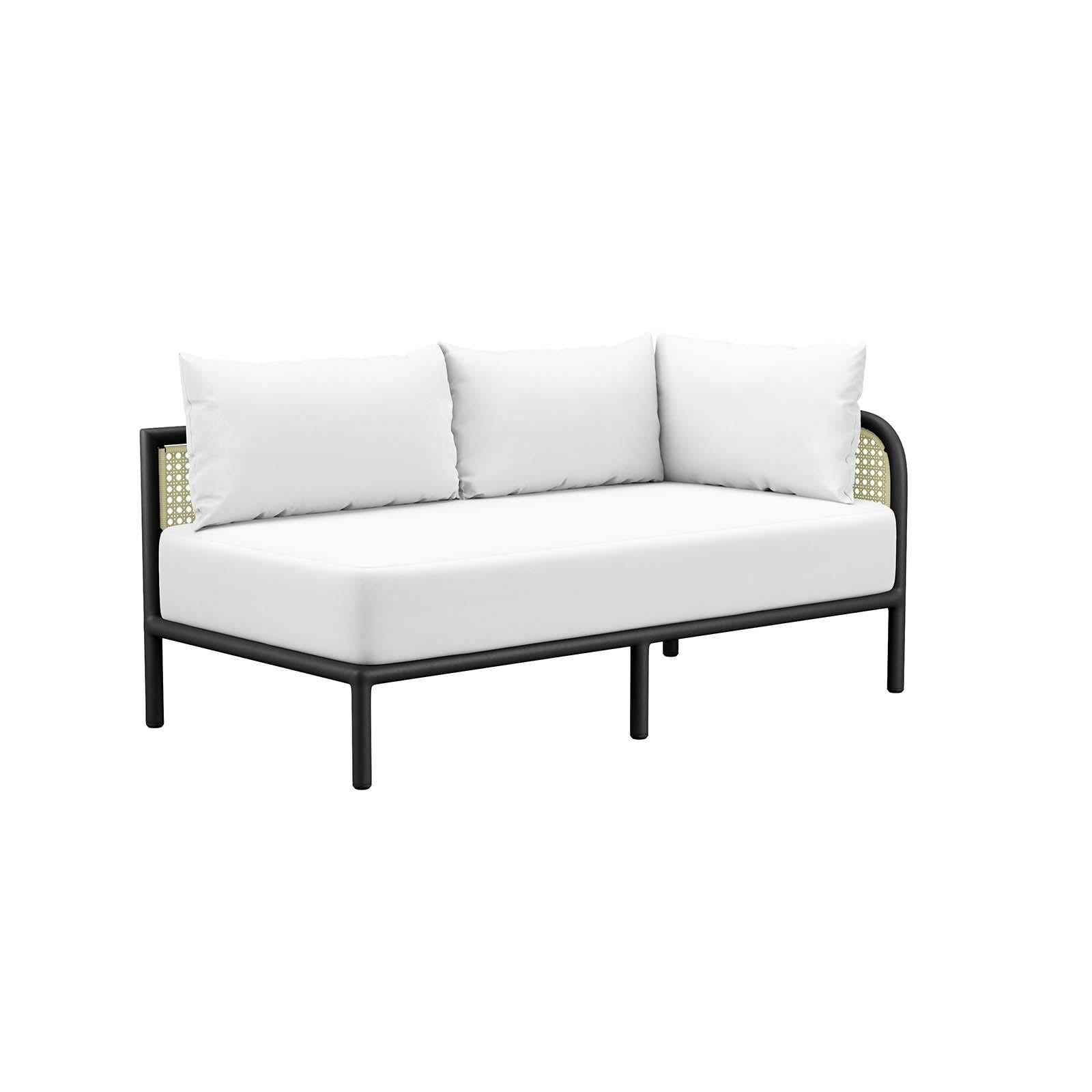Modway Furniture Modern Hanalei Outdoor Patio 5-Piece Sectional - EEI-5634