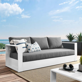 Modway Furniture Modern Tahoe Outdoor Patio Powder-Coated Aluminum Sofa - EEI-5676