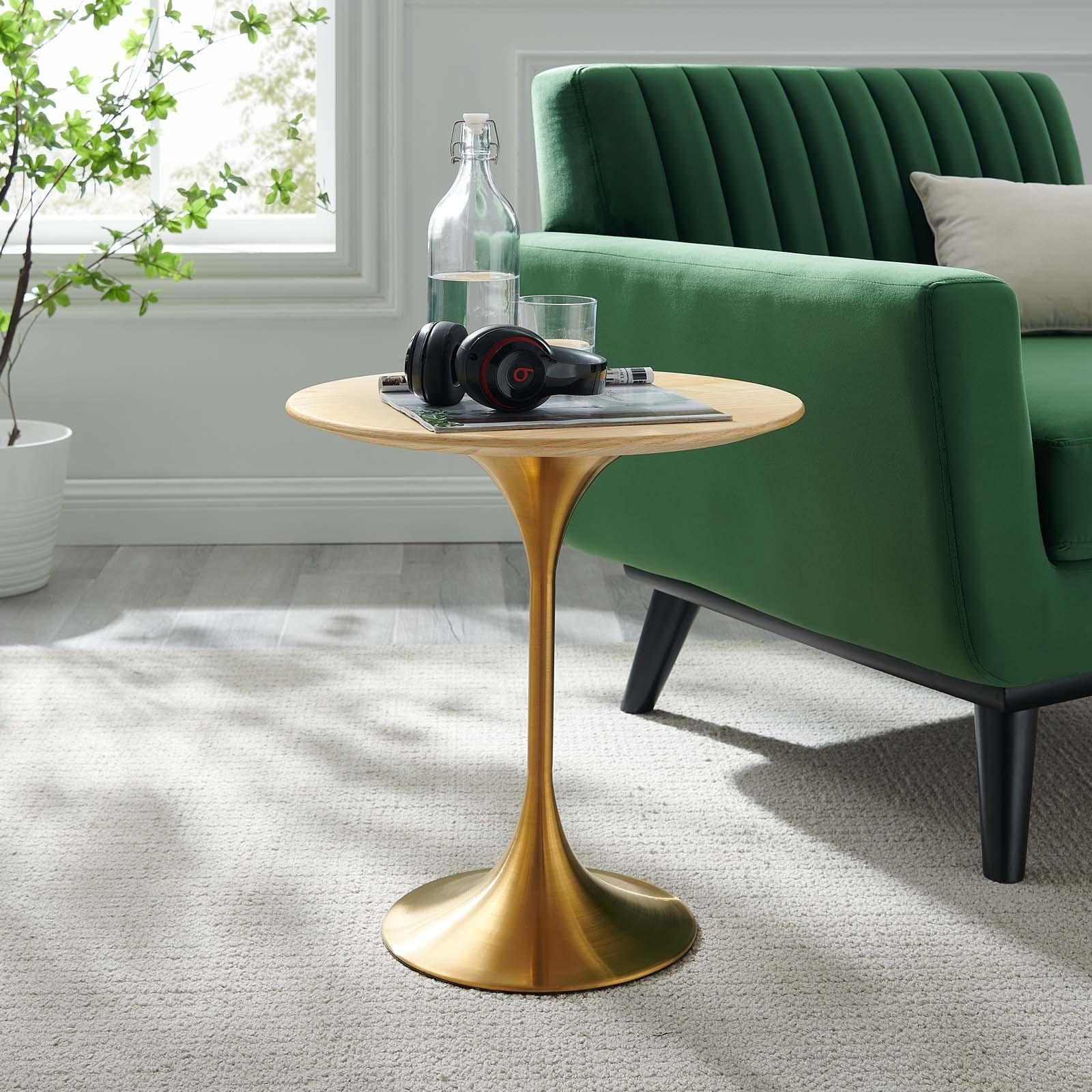 Modway Furniture Modern Lippa 20" Round Side Table - EEI-5684