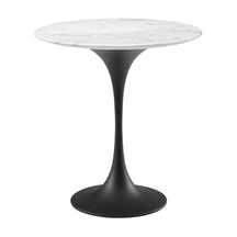 Modway Furniture Modern Lippa 20" Round Artificial Marble Side Table - EEI-5690