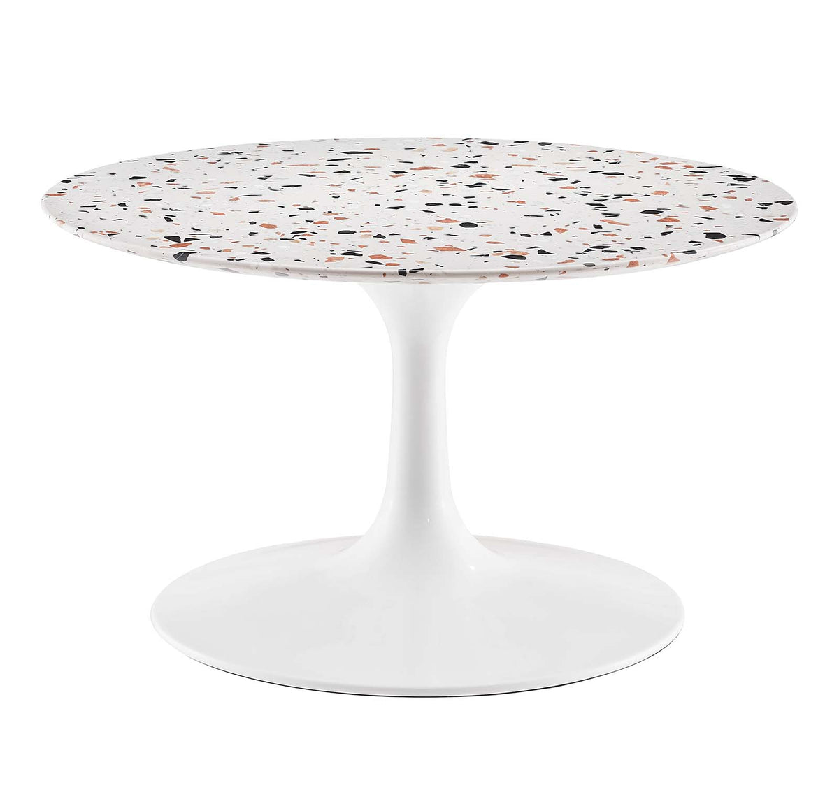 Modway Furniture Modern Lippa 28" Round Terrazzo Coffee Table - EEI-5710