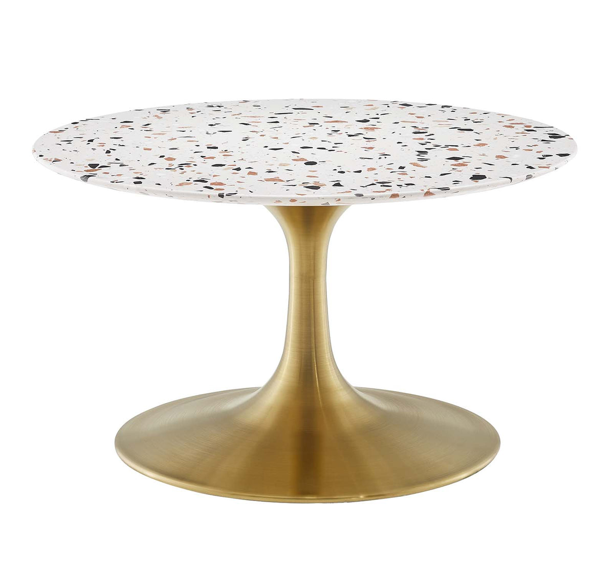 Modway Furniture Modern Lippa 28" Round Terrazzo Coffee Table - EEI-5711
