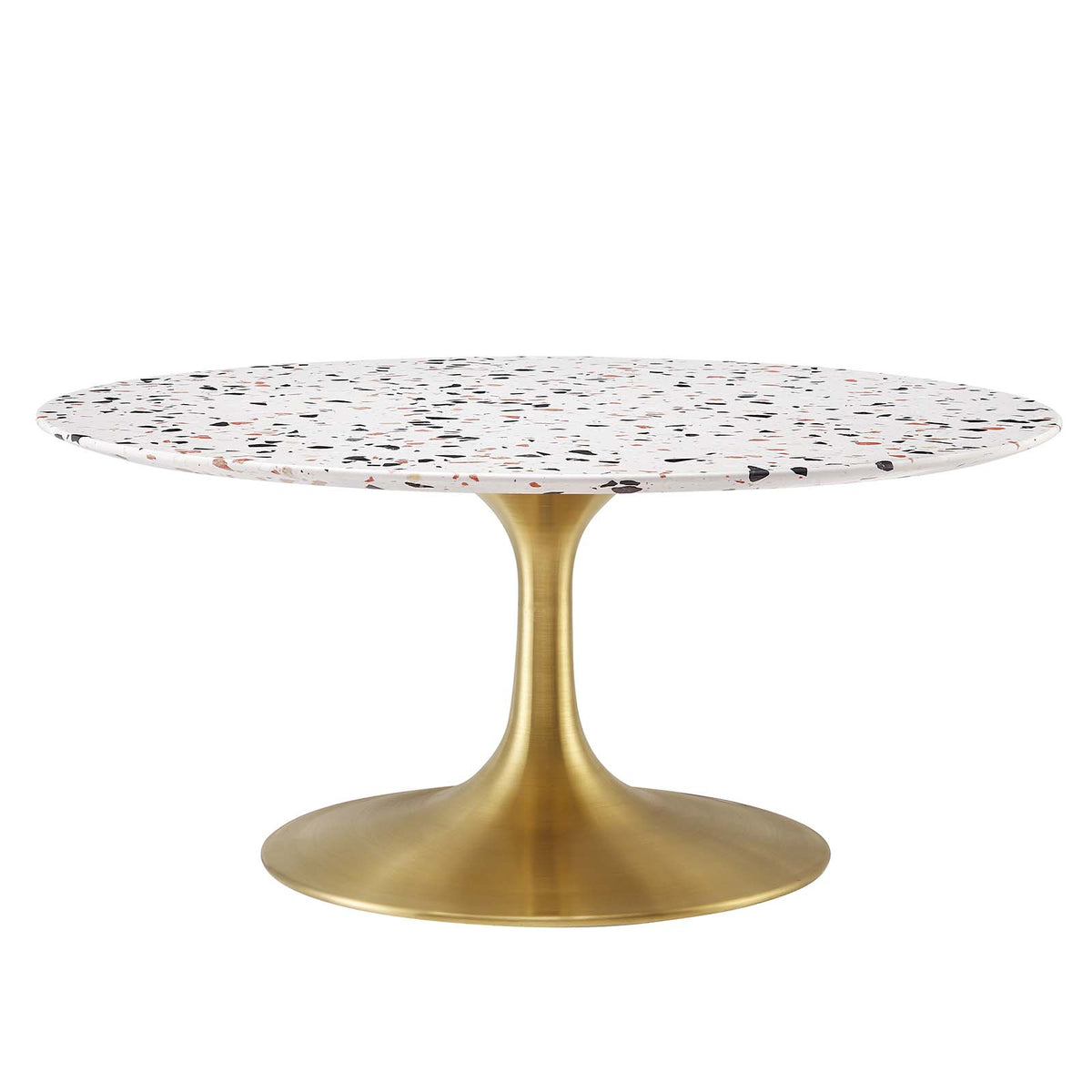 Modway Furniture Modern Lippa 36" Round Terrazzo Coffee Table - EEI-5720