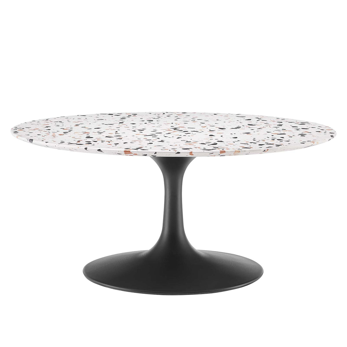 Modway Furniture Modern Lippa 36" Round Terrazzo Coffee Table - EEI-5721