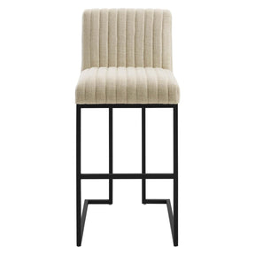Modway Furniture Modern Indulge Channel Tufted Fabric Bar Stools - EEI-5742