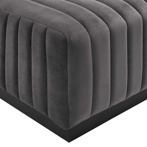 Modway Furniture Modern Conjure Channel Tufted Performance Velvet 5-Piece Sectional - EEI-5775