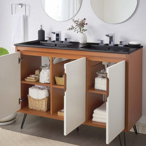 Modway Furniture Modern Energize 48" Double Sink Bathroom Vanity - EEI-5807