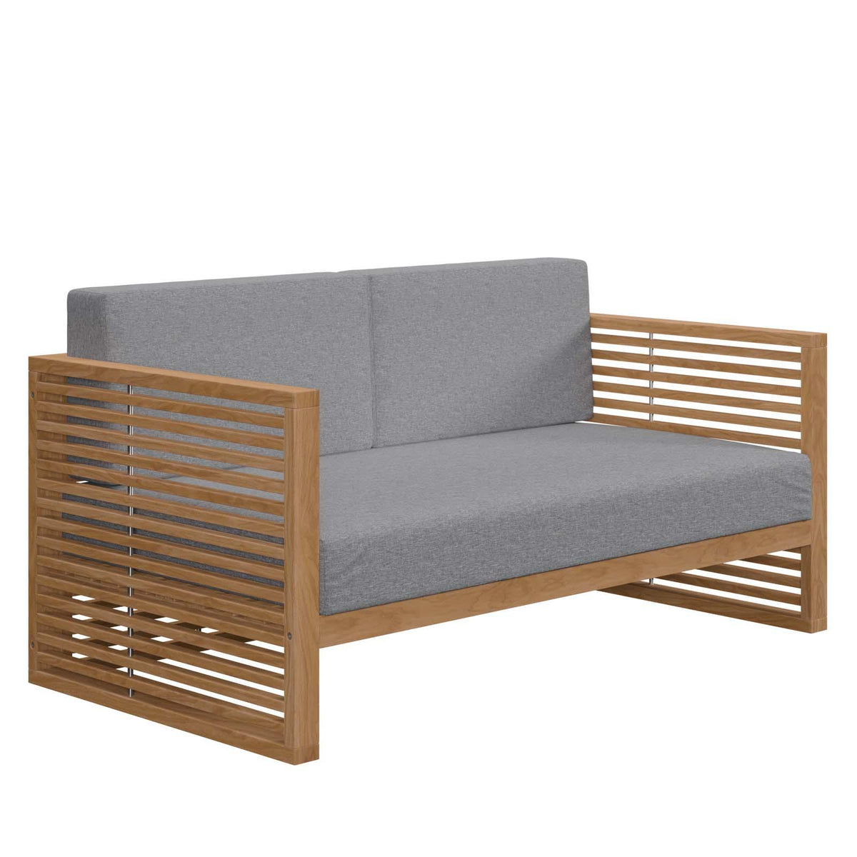 Modway Furniture Modern Carlsbad 3-Piece Teak Wood Outdoor Patio Outdoor Patio Set - EEI-5837