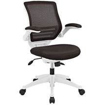 Modway Modern Edge White Base Adjustable Computer Office Chair EEI-596-Minimal & Modern