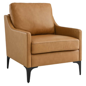 Modway Furniture Modern Corland Leather Armchair - EEI-6022