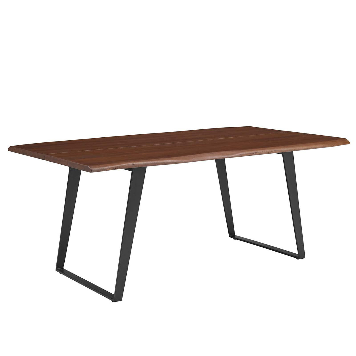 Modway Furniture Modern Viggo 74" Live Edge Acacia Wood Dining Table - EEI-6069