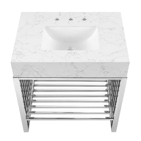 Modway Furniture Modern Gridiron 30" Bathroom Vanity - EEI-6105