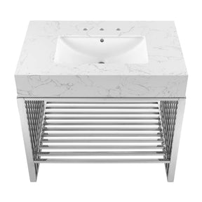 Modway Furniture Modern Gridiron 36" Bathroom Vanity - EEI-6107