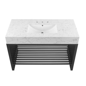 Modway Furniture Modern Gridiron 48" Bathroom Vanity - EEI-6110