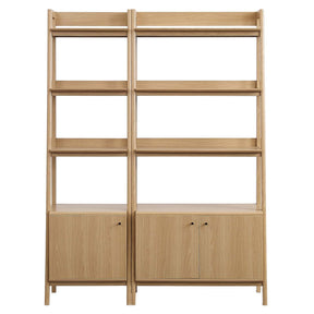 Modway Furniture Modern Bixby Wood Bookshelves - Set of 2 - EEI-6113