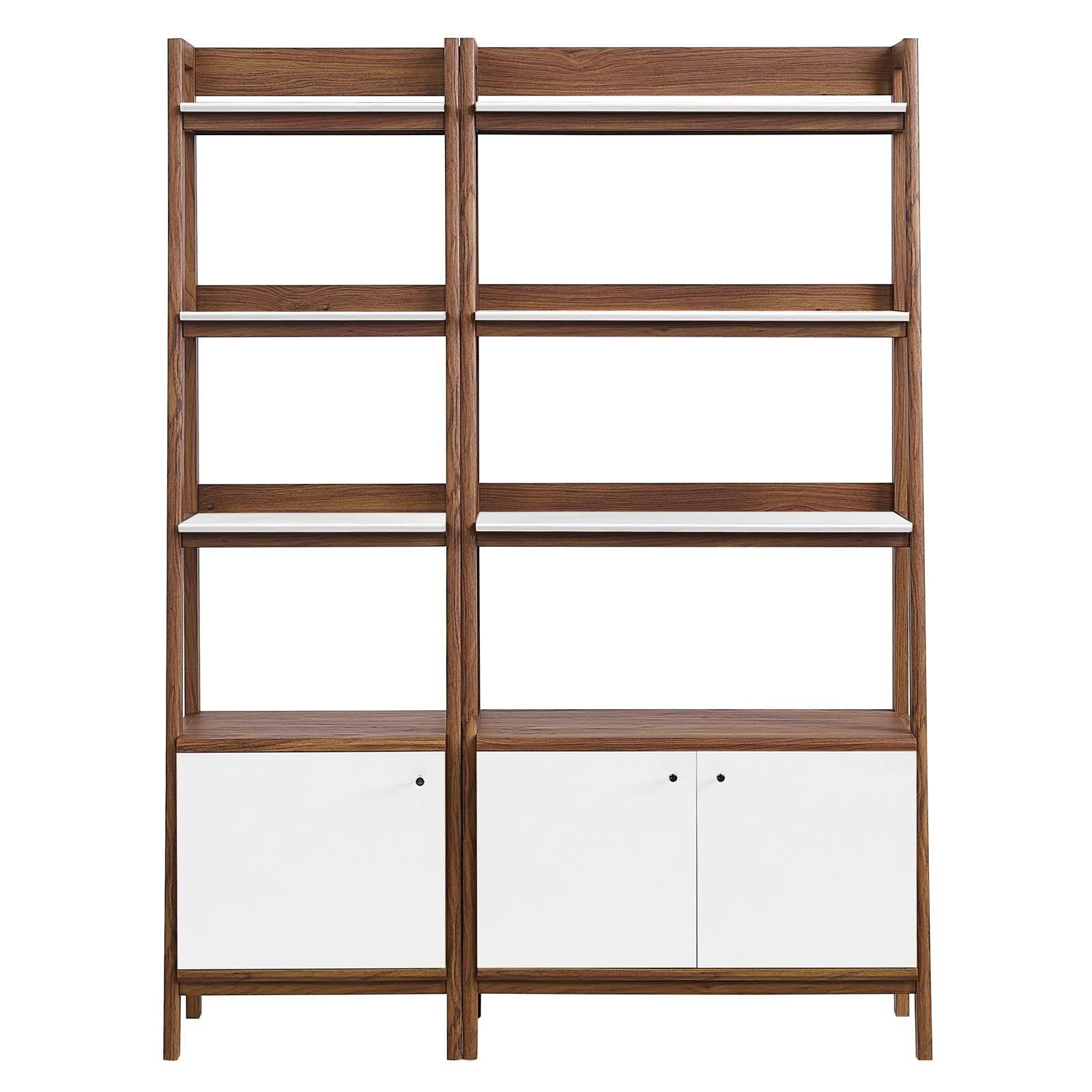 Modway Furniture Modern Bixby Wood Bookshelves - Set of 2 - EEI-6113