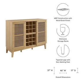 Modway Furniture Modern Render Bar Cabinet - EEI-6156