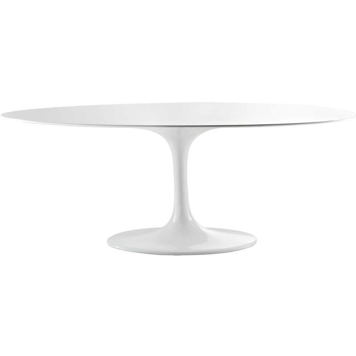 Modway Furniture Lippa 78" Fiberglass Modern White Dining Table EEI-624-WHI-Minimal & Modern