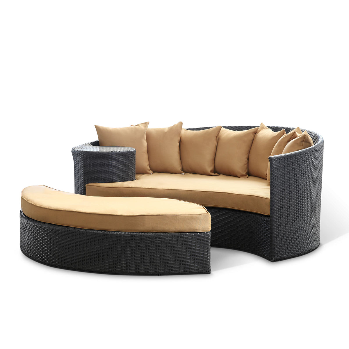 Modway Furniture Modern Taiji Outdoor Patio Wicker Daybed - EEI-645
