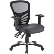 Modway Modern Articulate Vinyl Adjustable Computer Office Chair EEI-755-BLK-Minimal & Modern