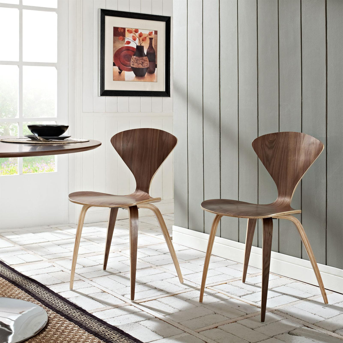Modway Furniture Modern Vortex Dining Chairs Set of 2 - EEI-899