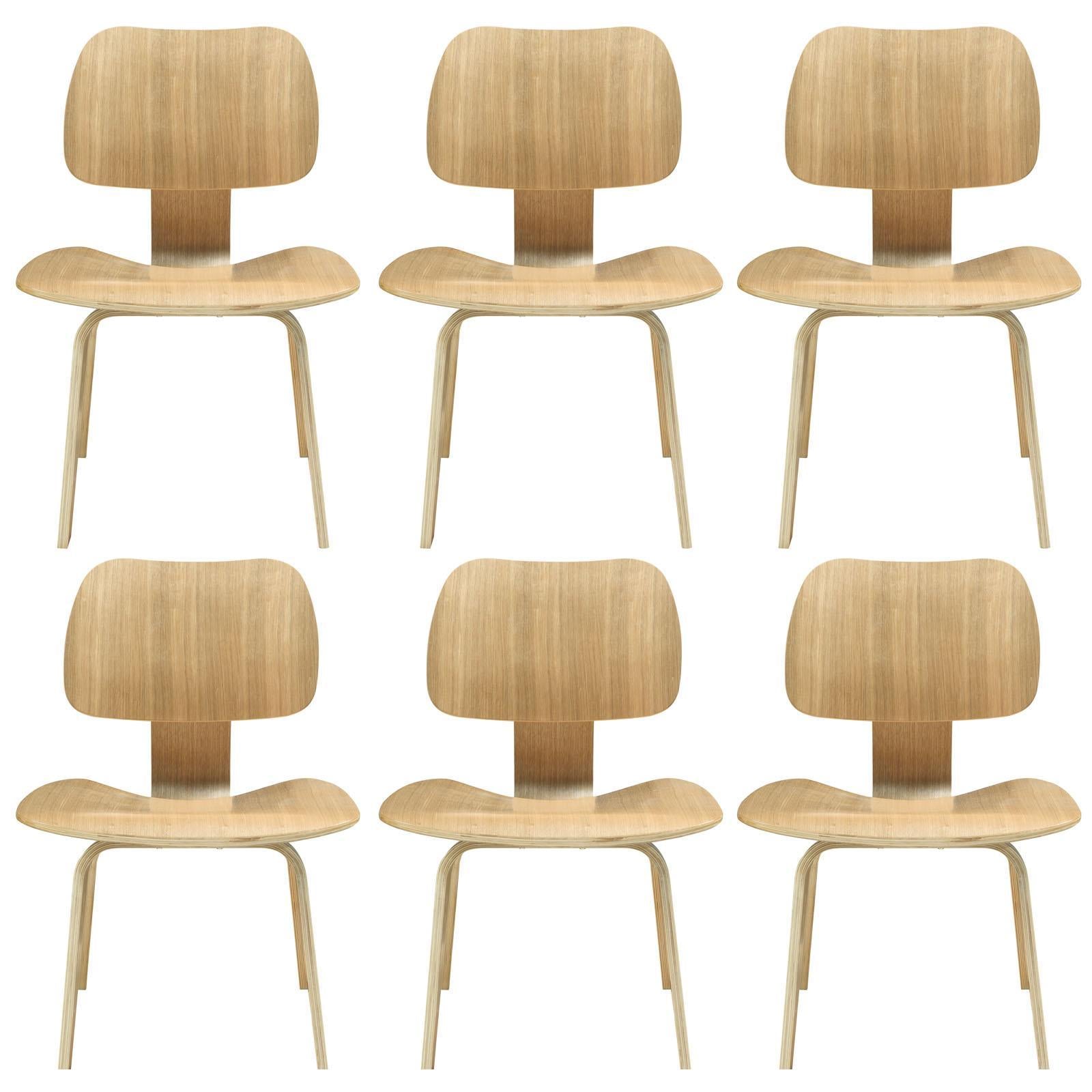 Modway Furniture Modern Fathom Dining Chairs Set of 6 - EEI-910