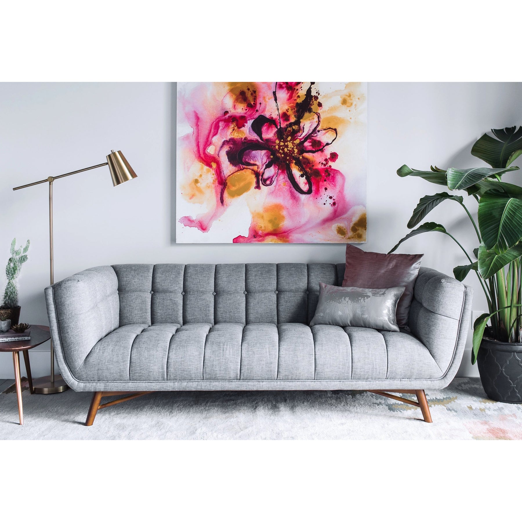 Edloe Finch Zola Mid-Century Modern Sofa