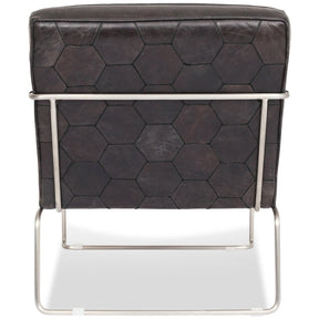 Edloe Finch Kennedy Modern Leather Accent Chair