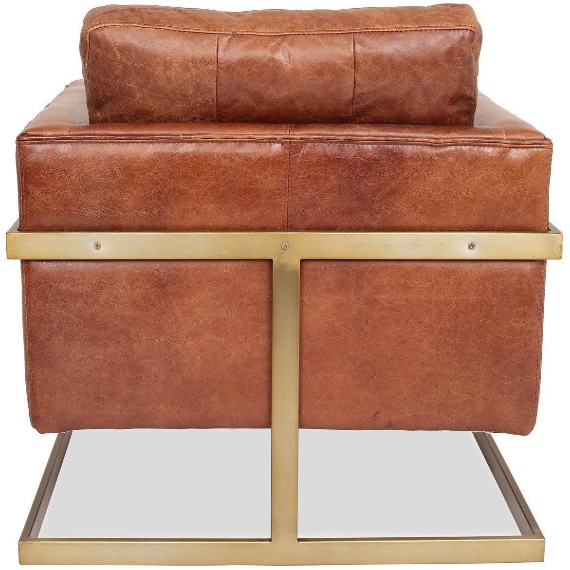 Edloe Finch London Leather Accent Chair