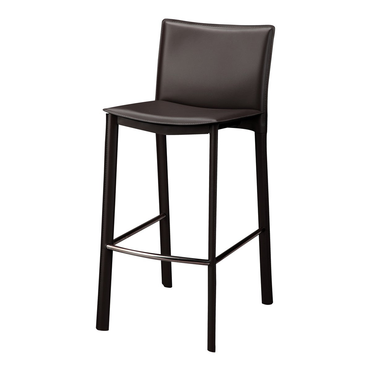Moe's Home Collection Panca Counter Stool 26" Dark Brown - EH-1034-20
