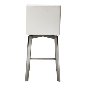 Moe's Home Collection Giro Swivel Counter Stool White - EH-1039-18