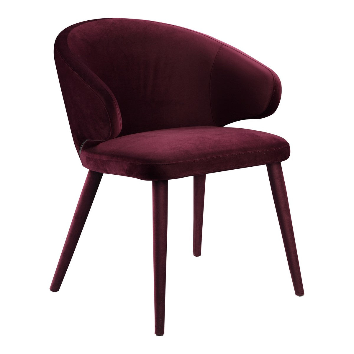 Moe's Home Collection Stewart Dining Chair Purple - EH-1104-10