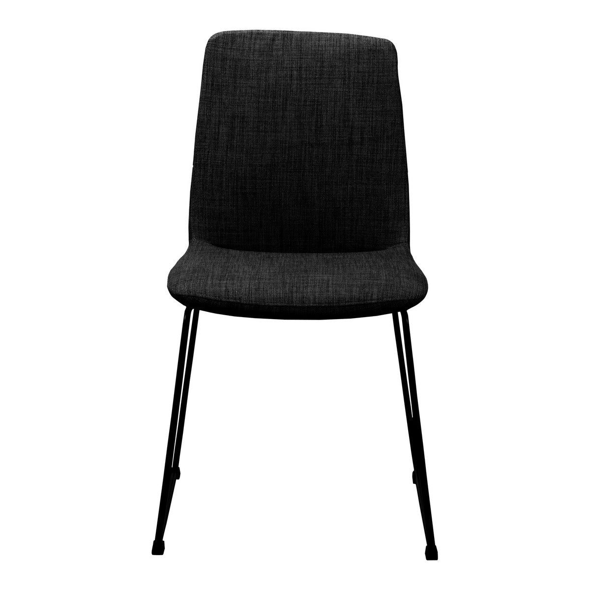 Moe's Home Collection Ruth Dining Chair Black-Set of Two - EJ-1007-02