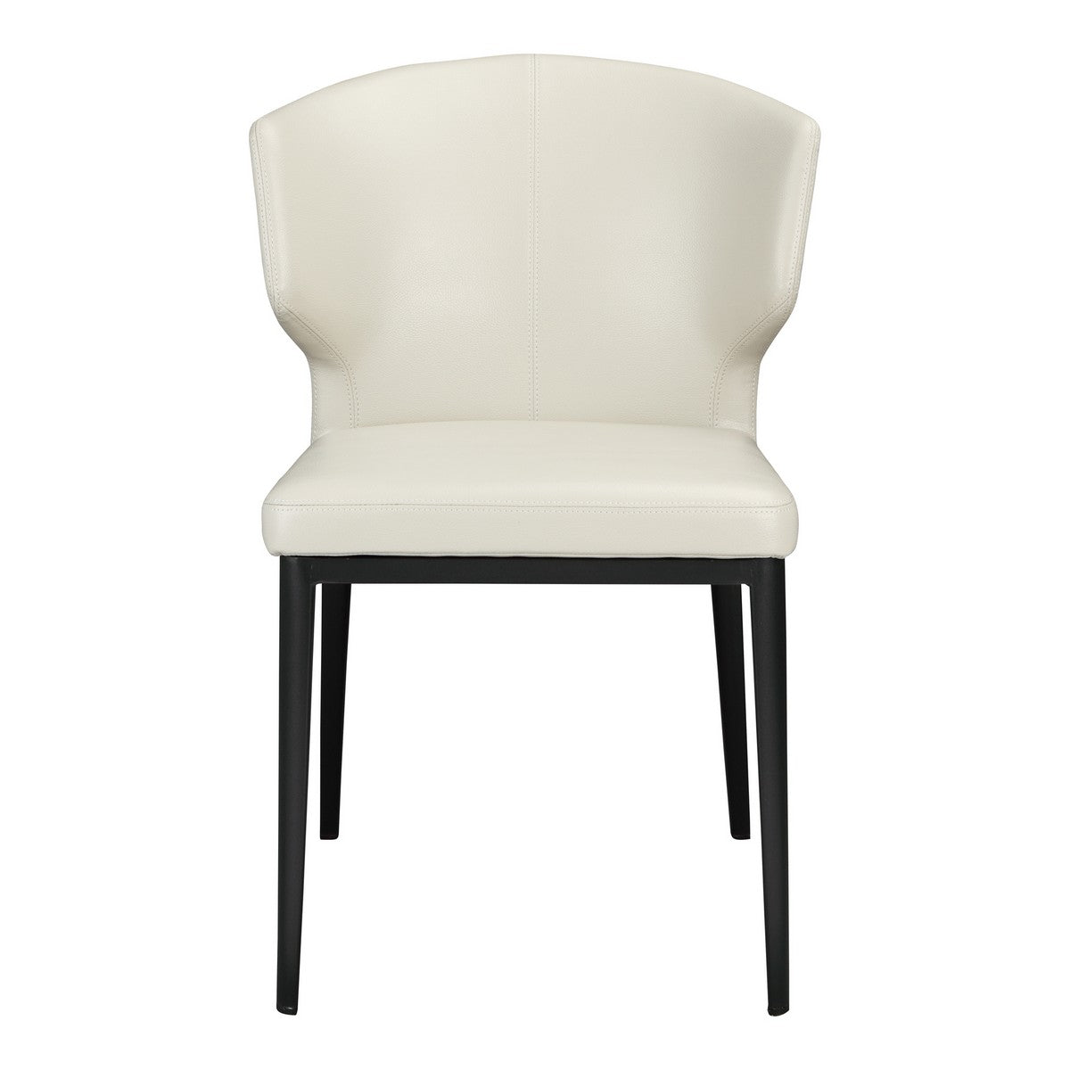 Moe's Home Collection Delaney Side Chair Beige-Set of Two - EJ-1018-34 - Moe's Home Collection - Dining Chairs - Minimal And Modern - 1