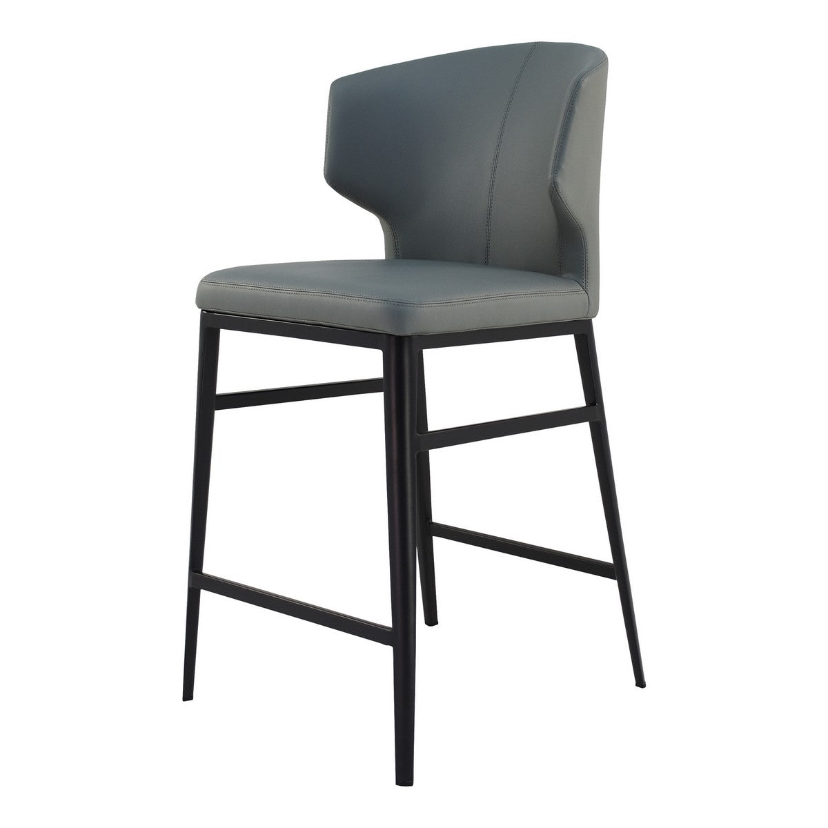 Moe's Home Collection Delaney Counter Stool Grey - EJ-1022-15