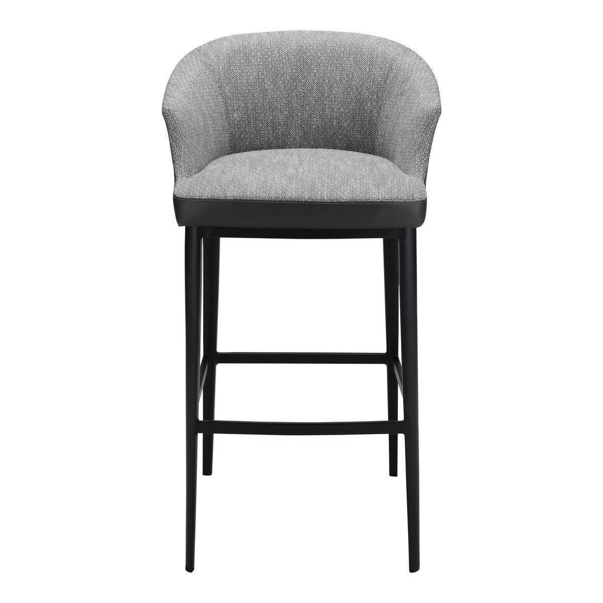 Moe's Home Collection Beckett Barstool Grey - EJ-1029-15 - Moe's Home Collection - Bar Stools - Minimal And Modern - 1